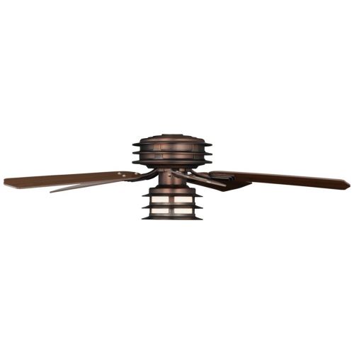  52 Casa Vieja Mission II Bronze Outdoor Ceiling Fan