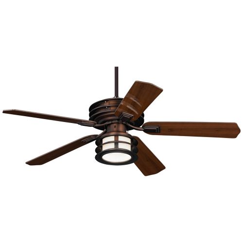  52 Casa Vieja Mission II Bronze Outdoor Ceiling Fan