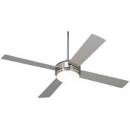 Casa Vieja 52 Courier Brushed Nickel Ceiling Fan