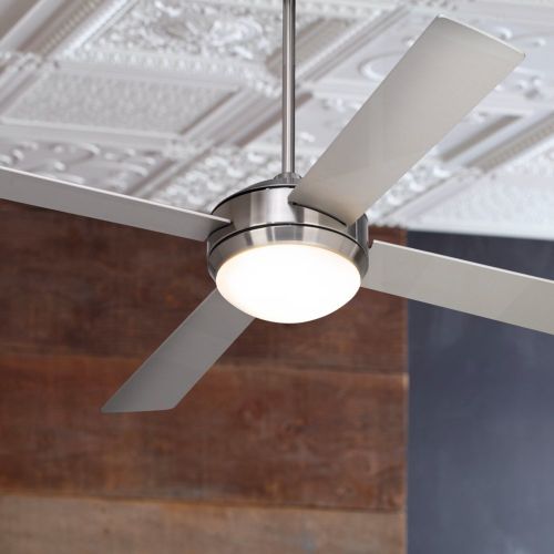  Casa Vieja 52 Courier Brushed Nickel Ceiling Fan