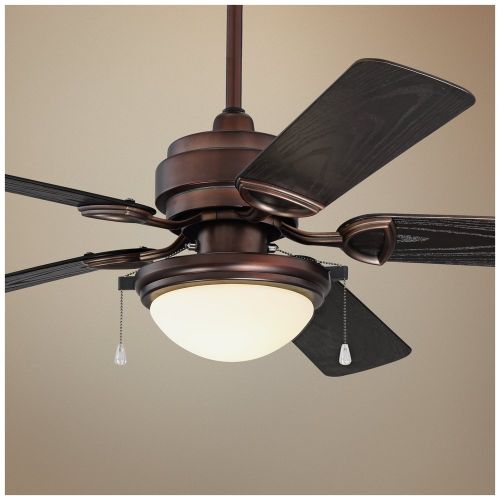  Casa Vieja 52 Marina Breeze Oil Brushed Bronze Wet LED Ceiling Fan