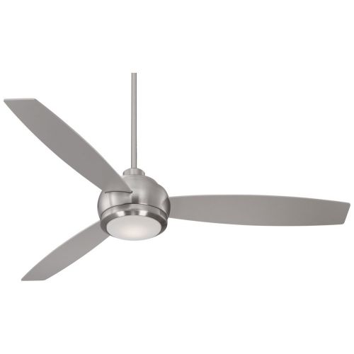  Casa Vieja 60 Casa Aleso Brushed Nickel LED Ceiling Fan