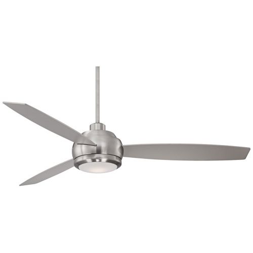  Casa Vieja 60 Casa Aleso Brushed Nickel LED Ceiling Fan