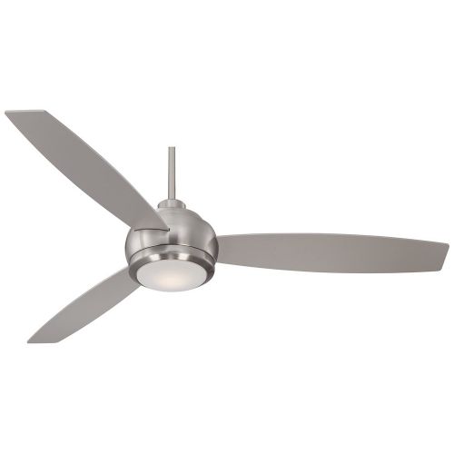  Casa Vieja 60 Casa Aleso Brushed Nickel LED Ceiling Fan