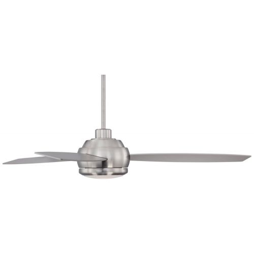  Casa Vieja 60 Casa Aleso Brushed Nickel LED Ceiling Fan