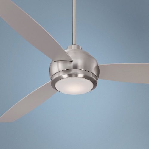  Casa Vieja 60 Casa Aleso Brushed Nickel LED Ceiling Fan