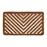 Casa pura casa pura Natural Coir Doormat - All Weather Wire Door Mat Boot Scraper Brush Outdoor - 18x30