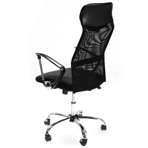  Casa pura Home and Office Desk Chair | Ergonomic Swivel Chair - 360 Degree | Gaming Chair with Mesh Back for Superior Lumbar & Posture Support | Black