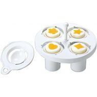 [아마존베스트]CasaBento Hard boiled egg mould for creating shapes with egg yolk, made in Japan