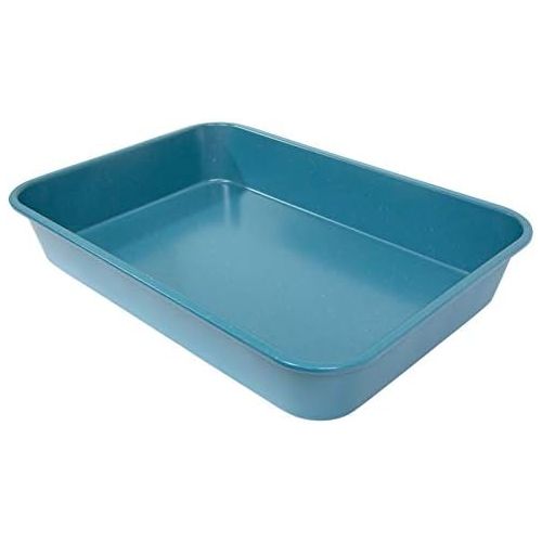  [아마존베스트]casaWare Grande Lasagna/Roaster Pan 18 x 12 x 3-Inch - Extra Large, Ceramic Coated NonStick (Blue Granite)