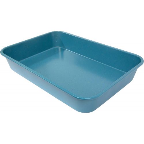  [아마존베스트]casaWare Grande Lasagna/Roaster Pan 18 x 12 x 3-Inch - Extra Large, Ceramic Coated NonStick (Blue Granite)