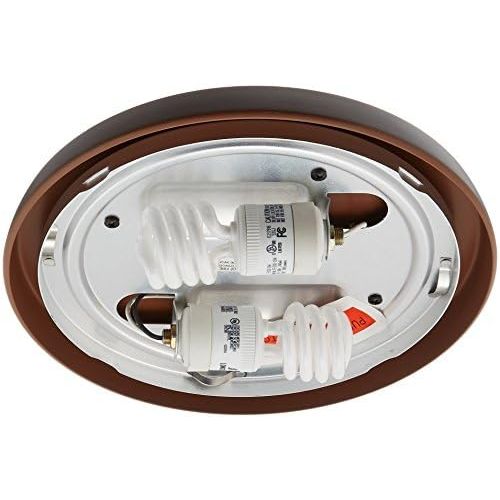  Casablanca 99255 CFL Low Profile Fitter, Brushed Cocoa