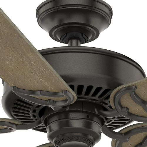  Casablanca 55071 Panama 54 Ceiling Fan with Wall Control, Large, Noble Bronze
