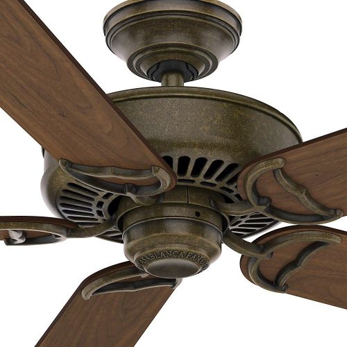  Casablanca 55070 54 Panama Ceiling Fan with Wall Control, Large, Aged Bronze