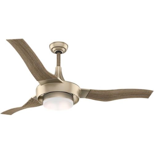  Casablanca 59168 Perseus Indoor Ceiling Fan with Wall Control, Large, Metallic Sunsand