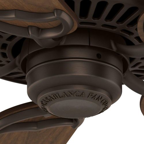  Casablanca 55069 54 Panama Ceiling Fan with Wall Control, Large, Brushed Cocoa