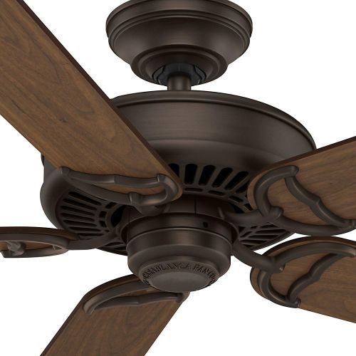  Casablanca 55069 54 Panama Ceiling Fan with Wall Control, Large, Brushed Cocoa