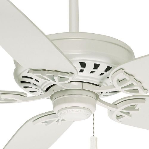  Casablanca 54019 Concentra 54-Inch 5-Blade Ceiling Fan, Snow White with Matte Snow White Blades