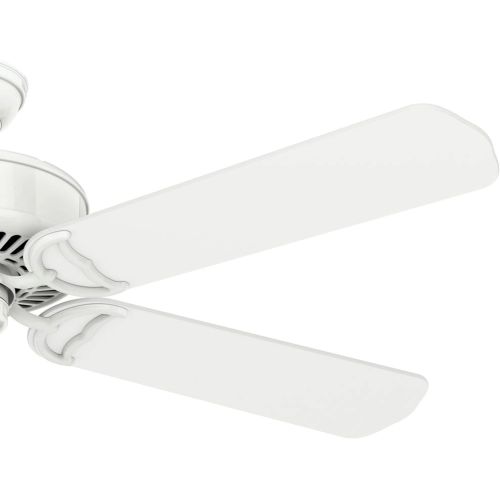  Casablanca 59510 Panama DC 54-Inch 5-Blade Ceiling Fan, Snow White with Matte Snow White Blades