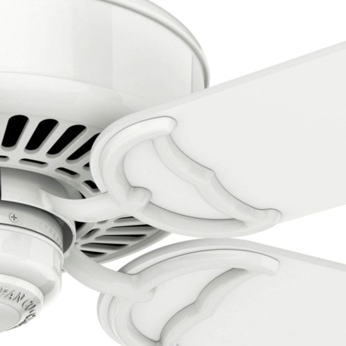  Casablanca 59510 Panama DC 54-Inch 5-Blade Ceiling Fan, Snow White with Matte Snow White Blades