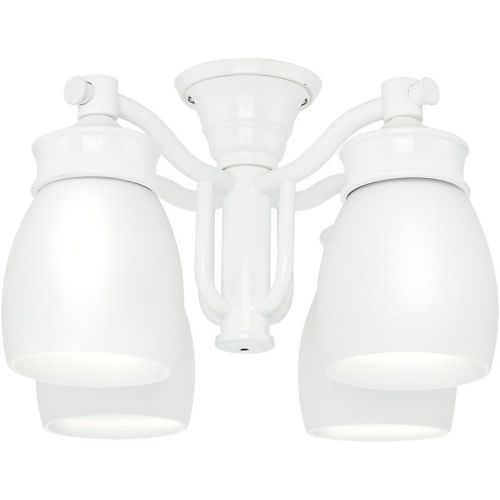  Casablanca 99088 Outdoor 4 Light Fixture, Snow White