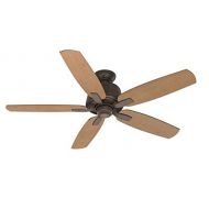 Casablanca Fans 54133 54 Ceiling Fan, Industrial Rust Finish with Light Walnut Blade Finish