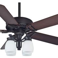 Casablanca Fan 54 inch Traditional Great Room Maiden Bronze Finish 4 Speeds Ceiling Fan with Light Fixture
