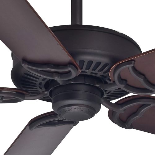  Casablanca Fan 54 inch Traditional Great Room Maiden Bronze Finish 4 Speeds Ceiling Fan with Light Fixture