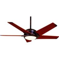 Casablanca Fan 3211Z 54 Stealth 5 Blade Ceiling Fan with Wall Control Finish: Weathered Copper