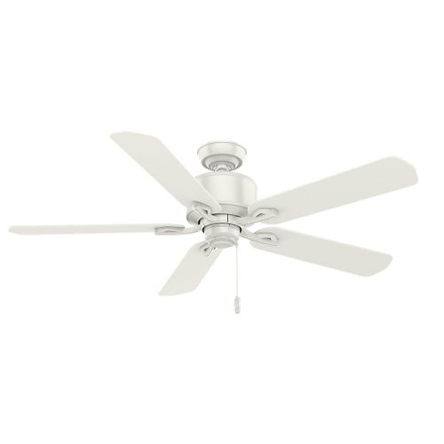  Casablanca 54193 54 Compass Point Ceiling Fan, Large, Fresh White