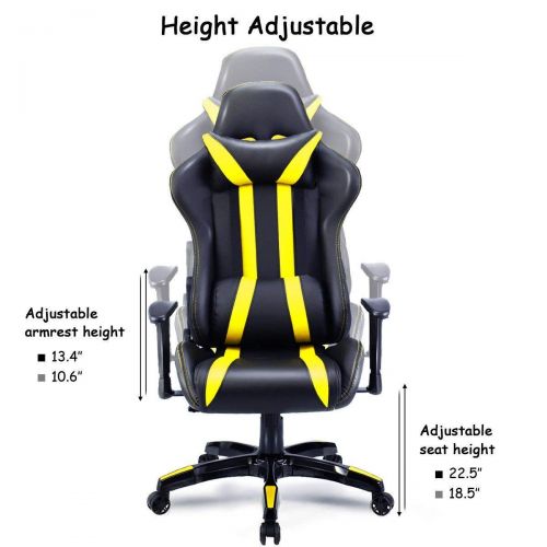  Casart Executive Racing Style High Back Reclining Chair Gaming Chair Office Computer