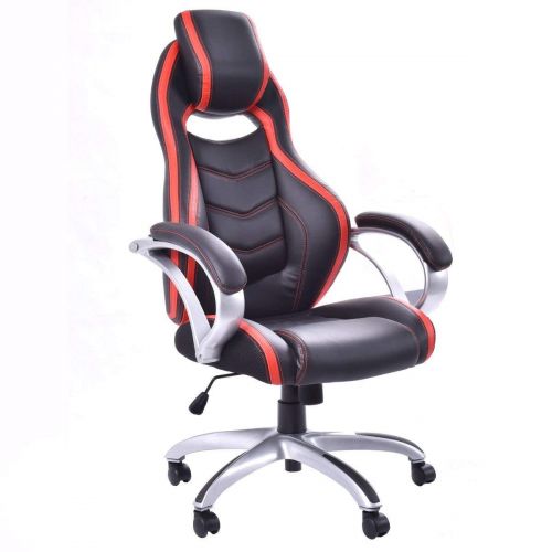  Casart Executive Racing Gaming Office Chair PU Leather Bucket Seat Desk Chair Gaming Chair