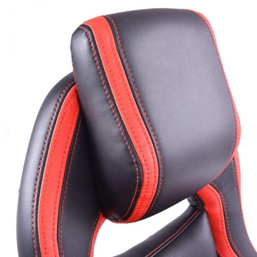  Casart Executive Racing Gaming Office Chair PU Leather Bucket Seat Desk Chair Gaming Chair