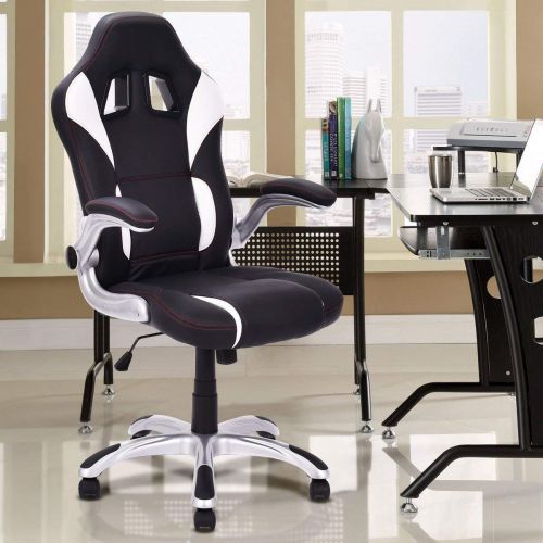  Casart High Back Racing Style Office Chair Gaming Chair Adjustable Armrest