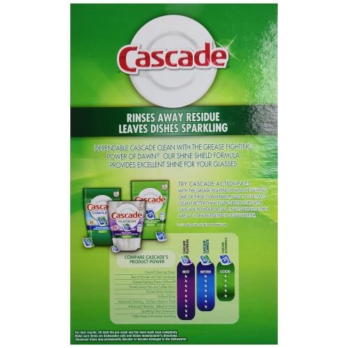  Cascade Fresh Scent Powder Dishwasher Detergent, 75 Ounce - 7 per case.