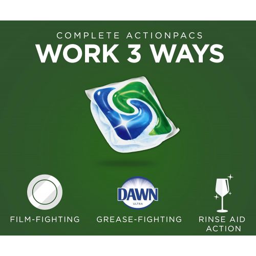  Cascade Complete ActionPacs Dishwasher Detergent Lemon Burst 25 Count (Pack of 5)