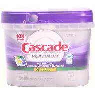 Cascade Platinum, Lemon Burst Scent Dishwasher Detergent, 58 Action Pacs