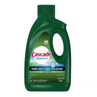 Cascade Complete All-in-1 Gel Dishwasher Detergent, Regular Scent, 75-Fluid Ounce Bottles (Pack of 8)