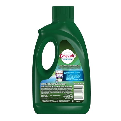  Cascade Complete All-in-1 Gel Dishwasher Detergent, Regular Scent, 75-Fluid Ounce Bottles (Pack of 8)