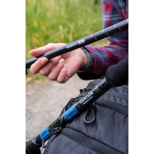  Cascade Mountain Tech Carbon Fiber Adjustable Trekking Poles 2 Pack - Lightweight Quick Lock Walking or Hiking Stick - 1 Pair