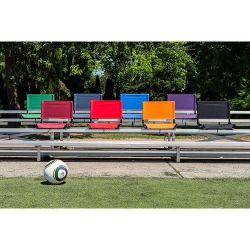  Cascade Mountain Tech Portable Folding Steel Stadium Seats for Bleachers