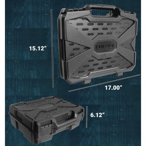  Case Club Protective Projector Travel Carry Case Compatible with BenQ Ms524, Ms524a, Mw526, w1070, Mx525, Mw571, Mx570, Ms504a Projectors, Includes Case Only