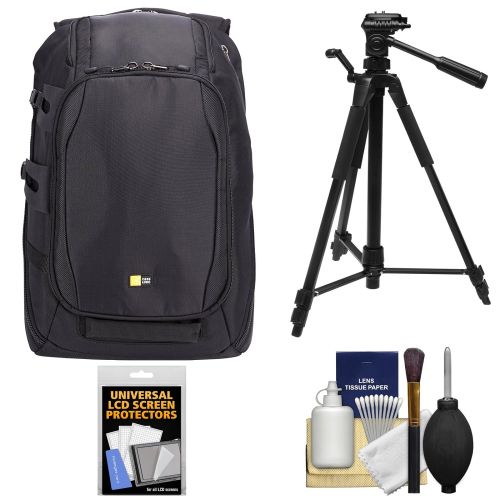  Case Logic DSB-102 Luminosity Digital SLR Camera Backpack Case (Black) with Tripod + Accessory Kit