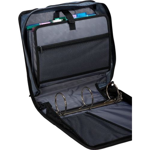  Case it Mighty Zip Tab 3-inch Zipper Binder, Blue, D-146-BLU