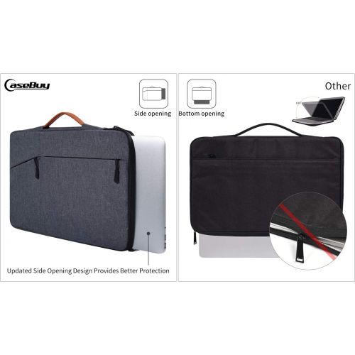  [아마존베스트]CaseBuy 14-15 Inch Water Resistant Laptop Sleeve Briefcase for Lenovo Flex 14, Acer Chromebook 14, HP Pavilion x360/EliteBook, Lenovo Yoga C940/920/C930, Flip Chromebook 14, 14 Protective