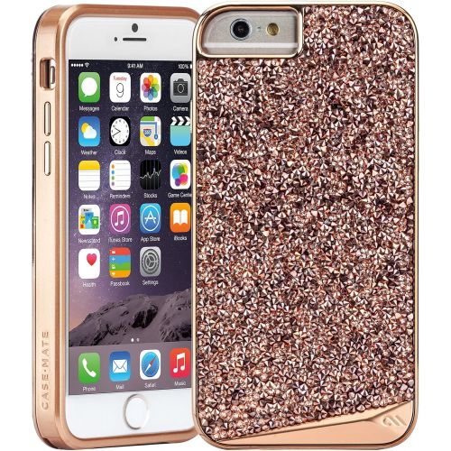  Case-Mate iPhone 6 Plus Case - BRILLIANCE - 800+ Genuine Crystals - Apple iPhone 6 Plus  iPhone 6s Plus - Rose Gold