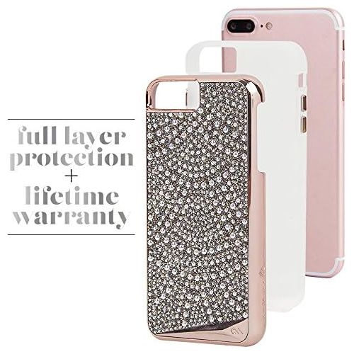  Case-Mate iPhone X Case - Brilliance - 800+ Genuine Crystals - Protective Design for Apple iPhone 10 - Lace