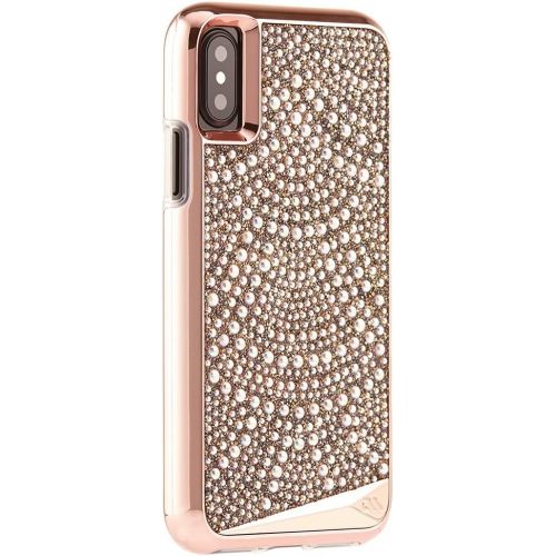  Case-Mate iPhone X Case - Brilliance - 800+ Genuine Crystals - Protective Design for Apple iPhone 10 - Lace
