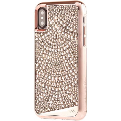  Case-Mate iPhone X Case - Brilliance - 800+ Genuine Crystals - Protective Design for Apple iPhone 10 - Lace