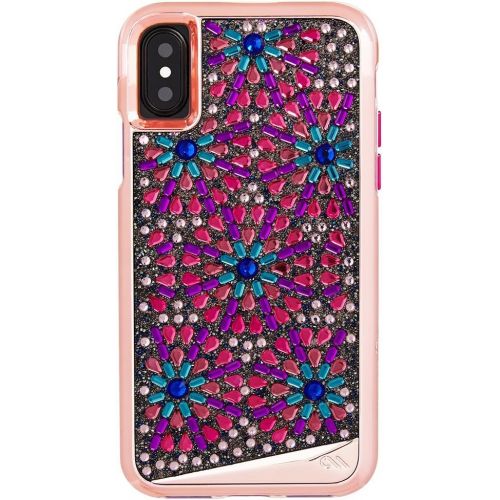  Case-Mate iPhone X Case - Brilliance - 800+ Genuine Crystals - Protective Design for Apple iPhone 10 - Lace